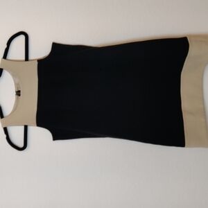 Loft above knee black sleeveless dress